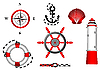 ID 3081043 | Nautische Symbole für Design | Stock Vektorgrafik ID 3081043 | Nautische Symbole für Design | Stock Vektorgrafik | CLIPARTO