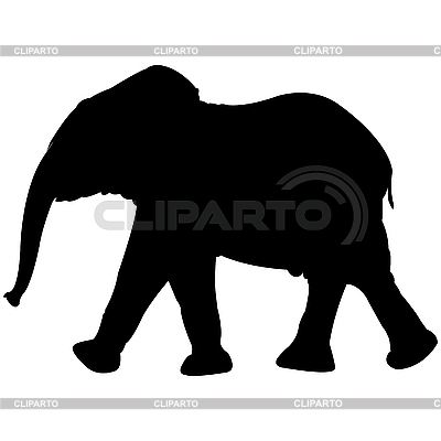 Black And White Elephant Clip Art. hot Baby Elephant Clipart baby