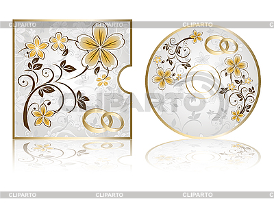 Wedding CD Labels Stock Vector Graphics ID 3178723