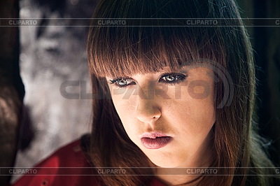 Stock Images by: Kristina Afanasyeva | Photos &amp; Illustrations | CLIPARTO / 12 - 3104822-worried-woman-portrait