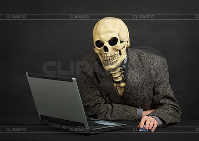 Философия в картинках - Страница 22 3148779-terrible-skeleton-sits-at-black-office-with-laptop