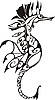 Vector clipart: little sea horse