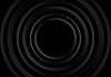 Vector clipart: Abstract black technology rings design