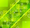 Vector clipart: abstract green background