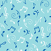 Vector clipart: seamless abstract musical background