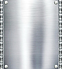 Metallische Stahlschild | Stock Foto