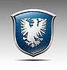 Vector clipart: Coat of arms with an eagle