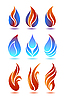 Vector clipart: Flame