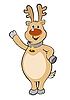 Vector clipart: Reindeer