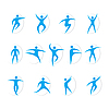 ID 3045981 | Set of sports and dancing symbols | Stock Vector Graphics ID 3045981 | Set of sports and dancing symbols | Stock Vector Graphics | CLIPARTO