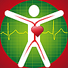 Vector clipart: Medical Symbol - ECG