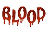 Vector clipart: Inscription blood