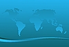 Vector clipart: World map