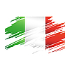 Vector clipart: Flag of Italy