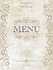 Vector clipart: Menu cover
