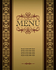 Vector clipart: Menu cover