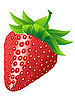 Vector clipart: ripe strawberry