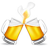 Vector clipart: jugs of beer