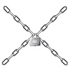 Vector clipart: lock and chains