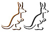 ID 3046479 | Canguro emblema silueta logotipo | Foto de alta resolución ID 3046479 | Canguro emblema silueta logotipo | Foto de alta resolución | CLIPARTO