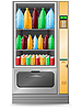Vector clipart: vending water machine