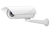 Vector clipart: video surveillance camera