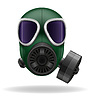 Vector clipart: gas mask
