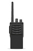 Vector clipart: walkie-talkie communication radio