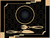 Vector clipart: Vintage menu