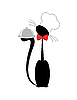 Vector clipart: cat cook
