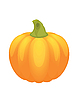Vector clipart: pumpkin