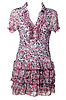 Mujer `s vestido con estampado de flores | Foto de stock
