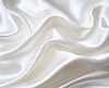 Smooth elegant white silk as wedding background | Stock Foto