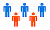 Social network concept | Stock Illustration
