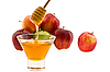 Photo 300 DPI: honey and apple