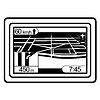 Vector clipart: Black and white navigator
