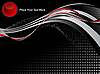 Vector clipart: dark futuristic background