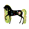 Vector clipart: Spring Horse