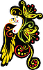 Vector clipart: mythic Siren