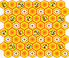 ID 3126983 | Background with bees and honeycomb | Stock Vector Graphics ID 3126983 | Background with bees and honeycomb | Stock Vector Graphics | CLIPARTO