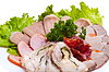 ID 3313477 | Served with sliced meat on white plate | High resolution stock photo ID 3313477 | Served with sliced meat on white plate | High resolution stock photo | CLIPARTO