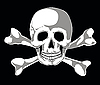 Vector clipart: Jolly roger