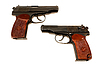 ID 3273267 | Zwei russische 9mm-Pistolen | Foto mit hoher Auflösung ID 3273267 | Zwei russische 9mm-Pistolen | Foto mit hoher Auflösung | CLIPARTO