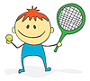Vector clipart: Tennis