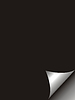 Photo 300 DPI: Black paper with realistic page curl