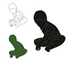 Vector clipart: Sketch of child