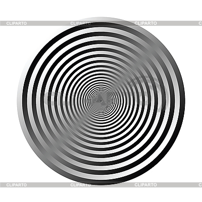 Círculos abstractos aislados en blanco | Ilustración vectorial de stock |ID 3001539