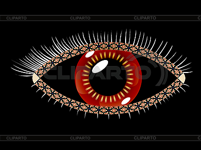 Ojo geométrico | Ilustración vectorial de stock |ID 3132902