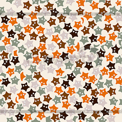 Starfish patrón | Ilustración vectorial de stock |ID 3006320