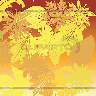 La caída de las hojas | Ilustración vectorial de stock |ID 3152270
